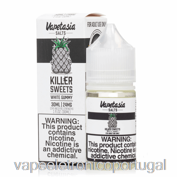 Vape Eletronico Goma Branca - Sais De Vapetasia - 30ml 48mg